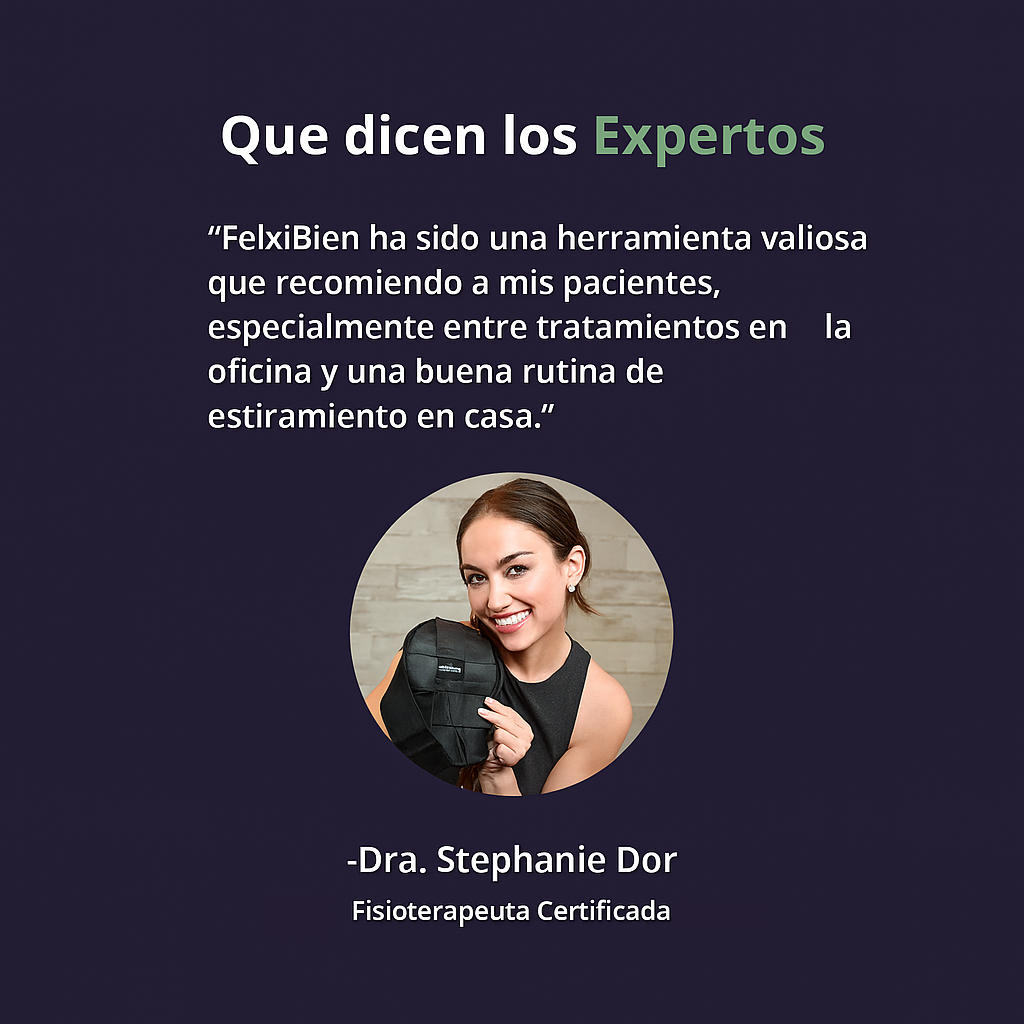 FlexiBien - Correa de estiramiento ortopedica