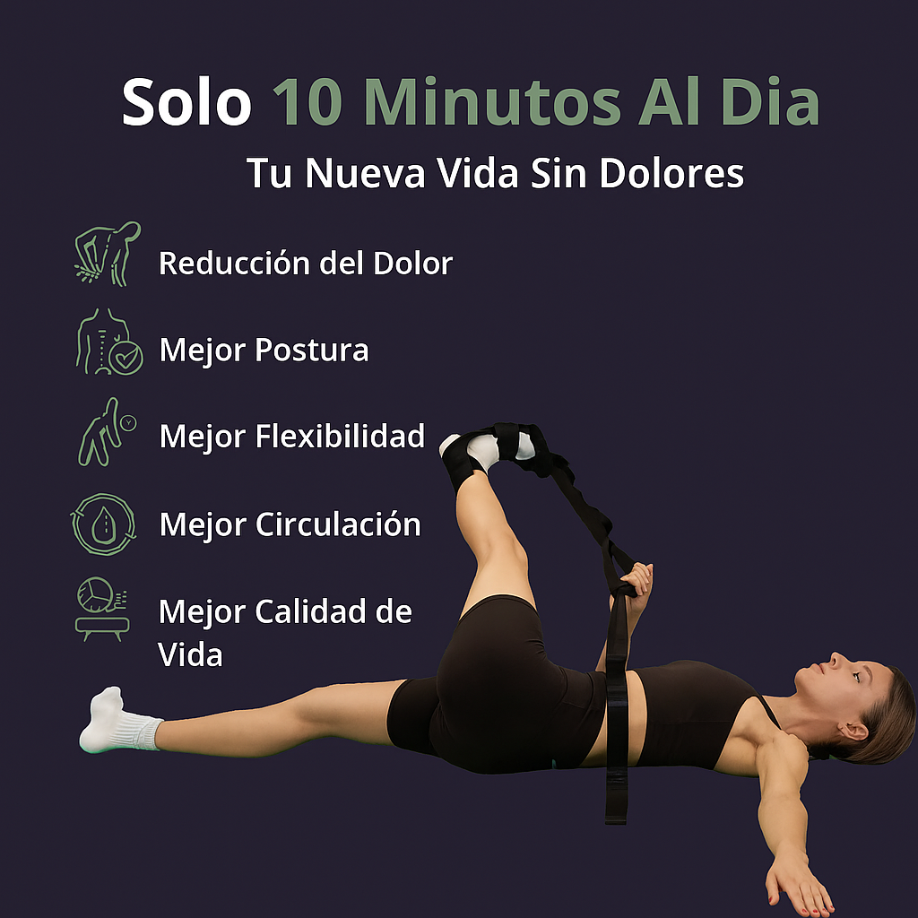 FlexiBien - Correa de estiramiento ortopedica