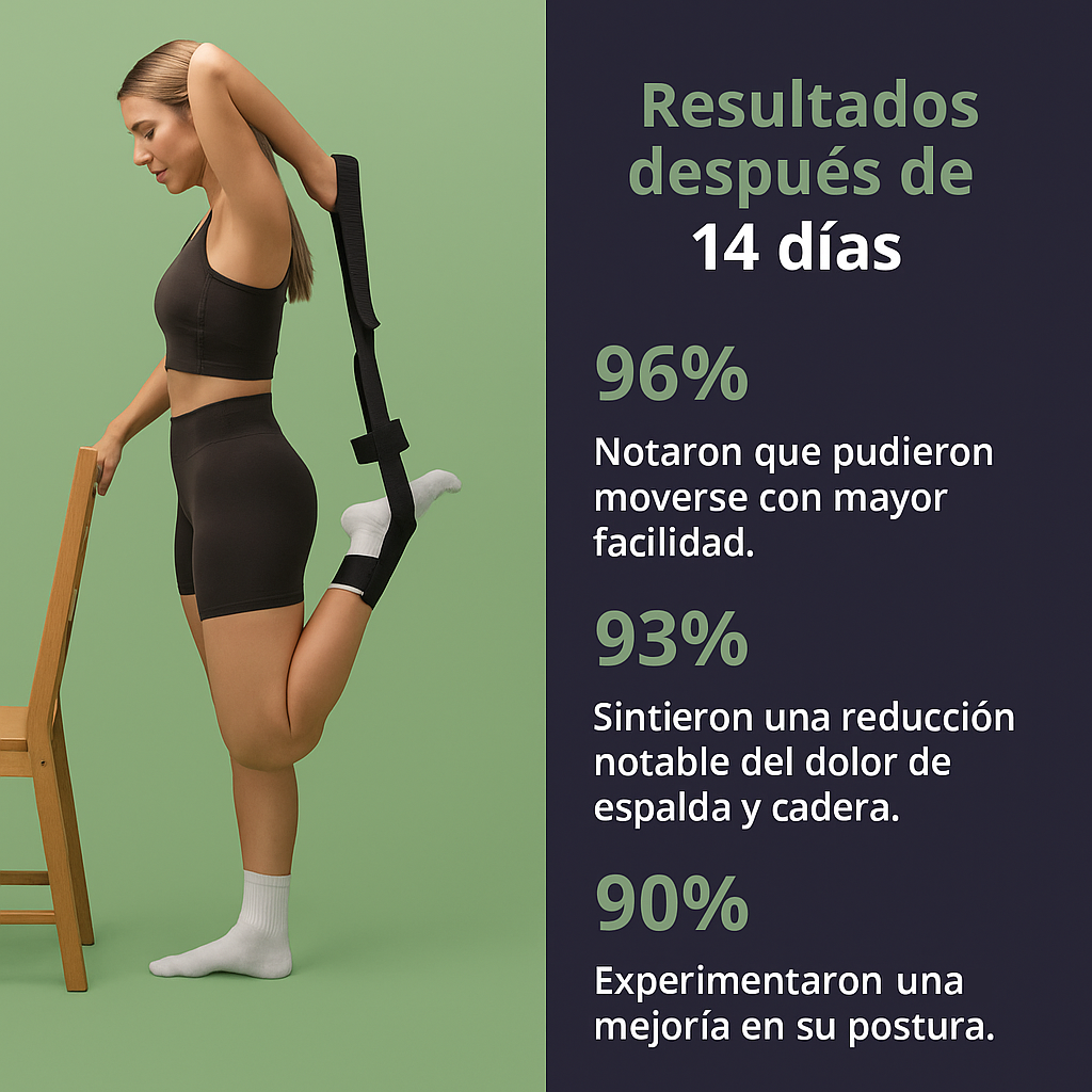 FlexiBien - Correa de estiramiento ortopedica